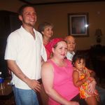 our last vacation together was a family reunion - five generations are pictured here!!