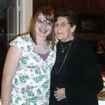 Grandma & Sonia Christmas 2008