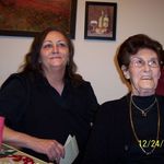 Grandma and Aunt Susie, Christmas 08