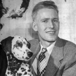 Carl starts life as a married man in the late 1940s after returning from the War.  The dalmatian was named Freckles