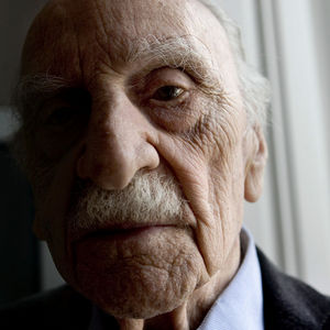 Spanish intellectual Francisco Ayala is seen during an interview with The Associated Press, in Madrid, Thursday March 9, 2006. 