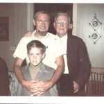 Three generations of Thien in the 60s.  Carl Sr., Carl Jr., and Reinhard