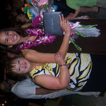 Roz flew to Florida for Deanna's graduation.