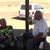 Duane & George, after a practice moto at Carnegie. 9/13/02