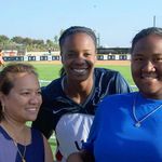 Claire, Natasha Watley, and Kyrstin during an autograph signing session in 2005 at ARCO Olympic Training Center by the 2004 Olympic Softball team.