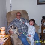 Grandpa with Bejamin David Brezarich.