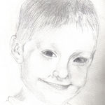 Mom did this sketch of Matthew.