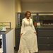 Marcia wearing her favorite dress!	                