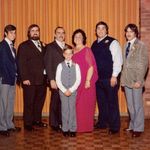 The Family of David J Brezarich at Mom's parents 50th.  1981