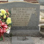 Decoration Day 2004, John Lewis' mother's headstone