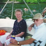 Enjoying one of our many family reunions - Lake of the Ozarks