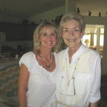 Diane and Eva on Eva's 71st birthday (September, 2009)