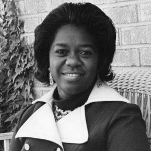 Juanita Goggins is seen in a 1974 file photo in Rock Hill, S.C. Goggins was the first black woman elected to the the South Carolina Legislature in 1974, and was hailed as a trailblazer at the time. 
