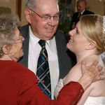 At Diane and Raj's wedding
