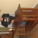 Table Ken made for Tiburon house