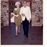 Ken walking his mother, T.L. Fye into the church for his sister's wedding on 6/19/1966