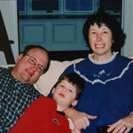 Grandpa, William and Grandma in Buffalo