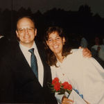 Mr. Ule with Chris Stoyko at graduation
