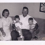 Betty, Kitty, Tom, Dan--all looking like they've spent the day in the sun!