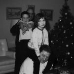There was always a party at our house, and we were always right in the middle of it. Pat Riordan, front, became one of Dan's golf buddies.