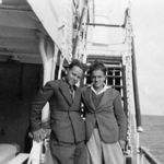 1930's Greece - Dr. Velonis with friend