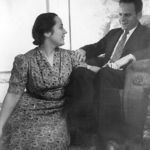 1939 Dr. Velonis with Helena Ross