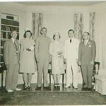Gwen and Glenn's wedding July 1946, Ames Iowa