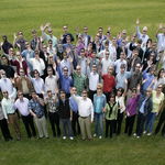 2006 Invitrogen R&D Meeting- 2nd row from the back-5 people over.  That is how I remember Pat.