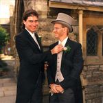 Kent with Best Man and Best Friend, Bob