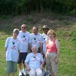 Julian family reunion, 2007 with mother Mary, sisters Kathy and Eileen, and brothers Gregg and Joe