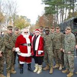 Santa, Jingles and the Marines-Toys for Tots 2009