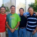 Mike Krepistman, Frank, Bob Shultz, and Chad Bruce 5/3/09