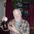last christmas he proudly displays his home made wine, 