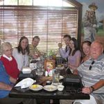 Out to a Mother's Day dinner with Jeanette's parents.