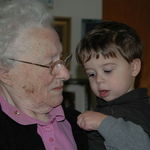 Eli loved his Oma.