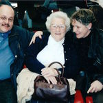 Hella with Ursula and Michael, both are children of her sister Inge.