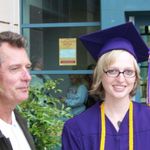 Dave and Jen at her graduation