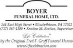 Boyer Funeral Home, Ltd. 