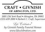Craft-Givnish Funeral Home of Abington, Ltd.