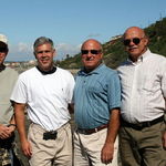 Steve with brothers - 2010