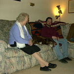 Grandma at Pete and Linda's house