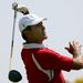  Thursday June 29, 2006 file photo of Seve Ballesteros of Spain teeing off at the 12th hole, on the first day of the French Golf Open at Saint Quentin en Yvelines, west of Paris.