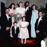 Family photo taken at Joey & Carol's wedding in Yale, Virginia