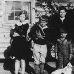 Joe and his siblings: Esther, Paul & Daniel in Yale, Virginia