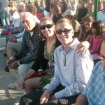 Scott, Deb and grandpa at Annelise's 8th grade graduation