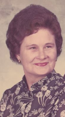 Mrs. Johnnie Jean Sanford